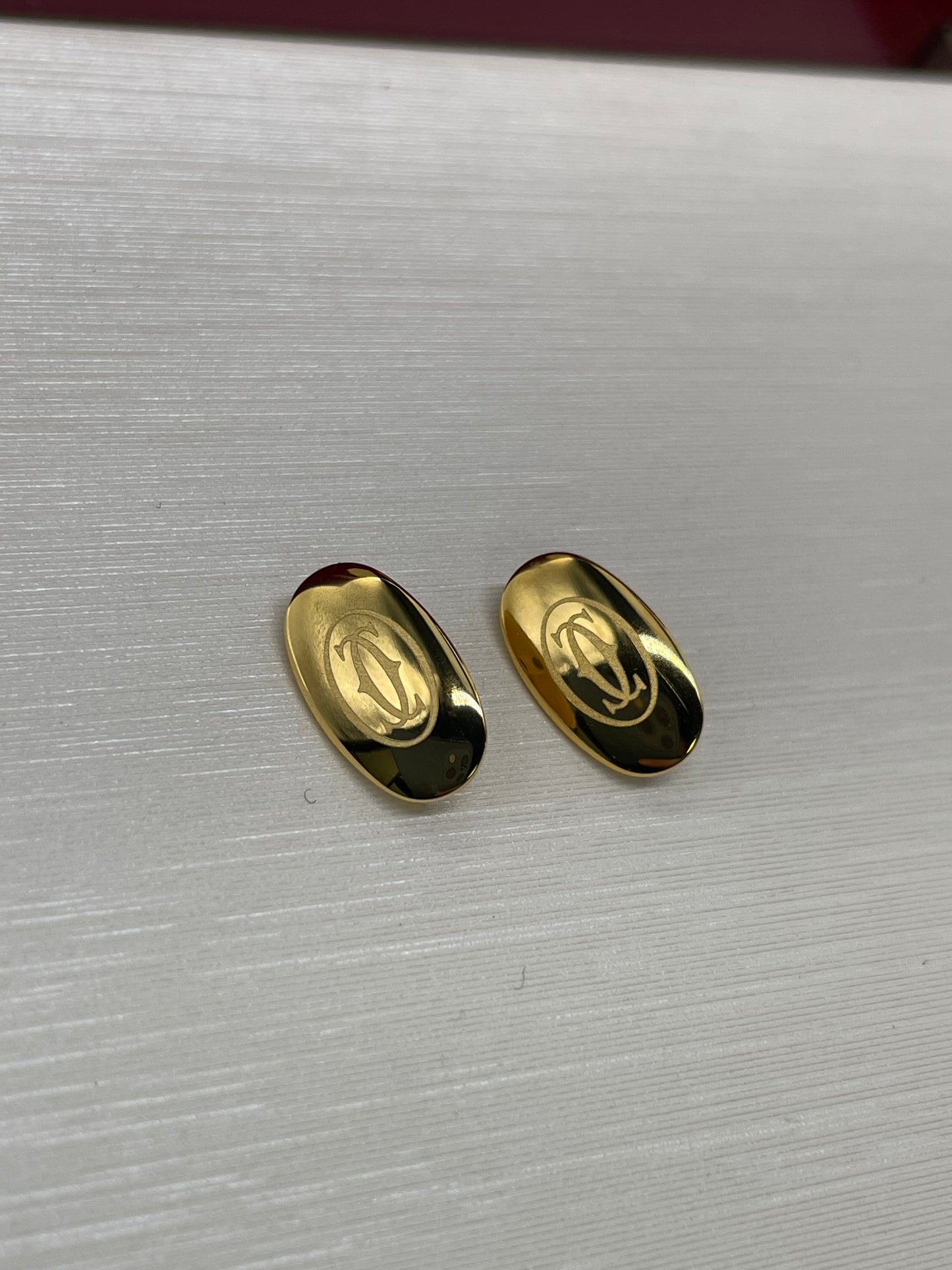 Cartier Gold Nose Pads (Pair)